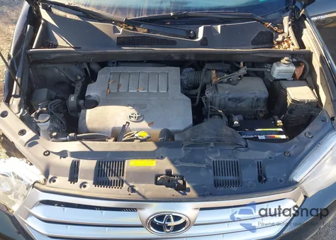 2011 Toyota Highlander Limited V6 z USA, uszkodzony, nr VIN 5TDDK3EH2BS070983